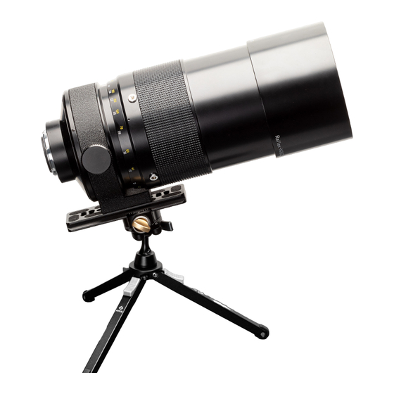 Nikon Reflex-Nikkor 1000mm f/11 Manuale di istruzioni