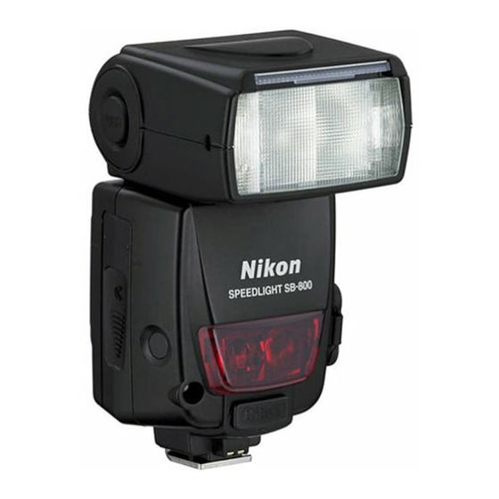 Nikon SB-800 Folleto del producto