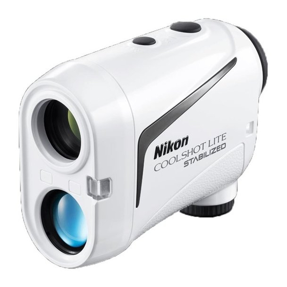 Nikon COOLSHOT LITE Instrukcja obsługi