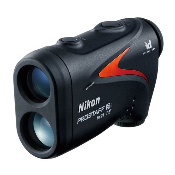 Nikon PROSTAFF 3i Kullanım Kılavuzu