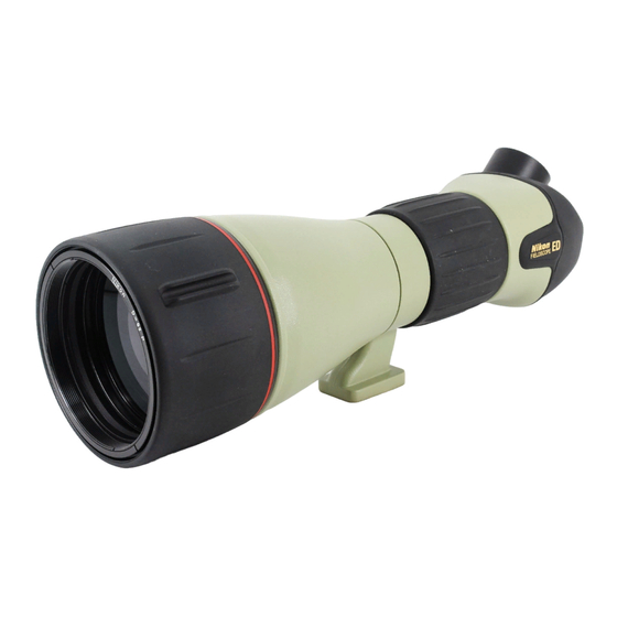 Nikon 50Mm - Binoculars, Fieldscope Angled Instrukcja obsługi