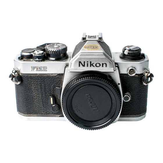 Nikon FM2 Руководство по эксплуатации