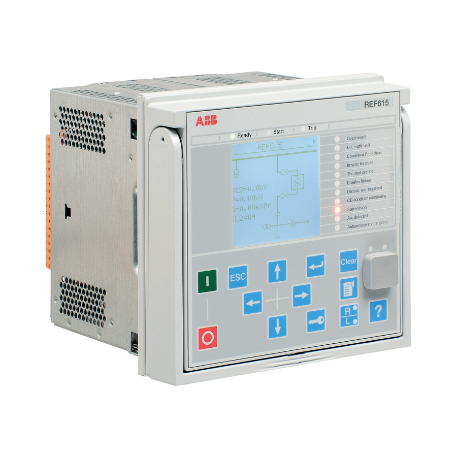 ABB REM615 ANSI Manual Aplikasi