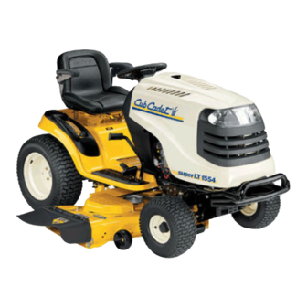 Cub Cadet 1000 Series Manuel d'entretien