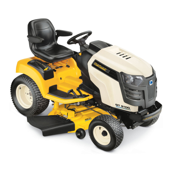 Cub Cadet GT2000 Garansi Terbatas