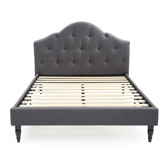 Classic Brands WINTERHAVEN BED FRAME Руководство пользователя и инструкции по сборке