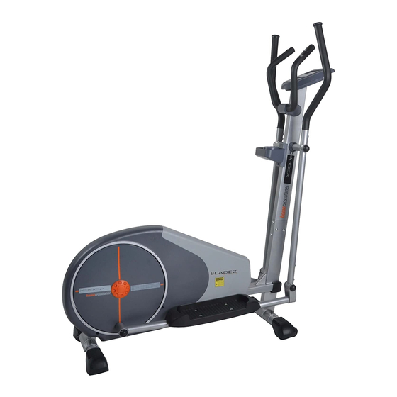 BLADEZ Elliptical X-350p Benutzerhandbuch