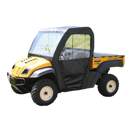 Cub Cadet Volunteer 4 x 2 Utility Vehicle Anhänge