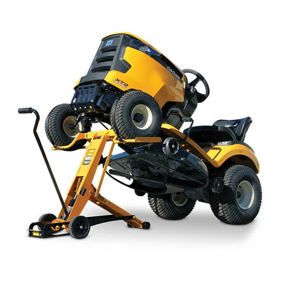 Cub Cadet chl 500 Manuel