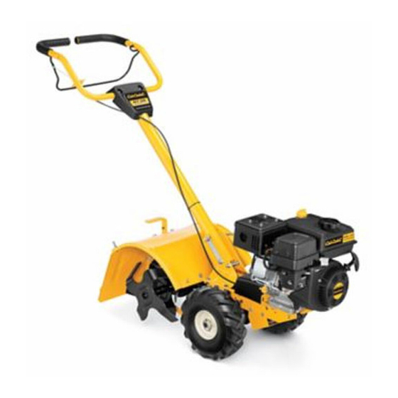 Cub Cadet CC 148 Cultivator Brochure & specificaties