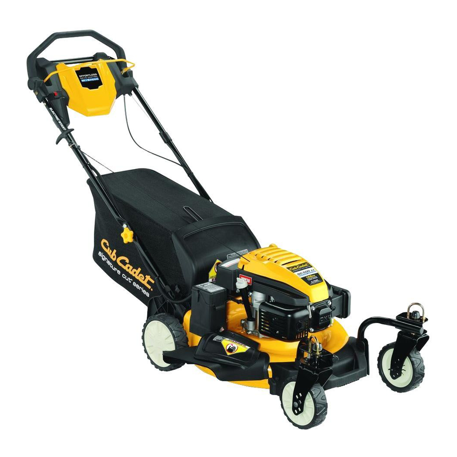 Cub Cadet LE 100 Spezifikationen