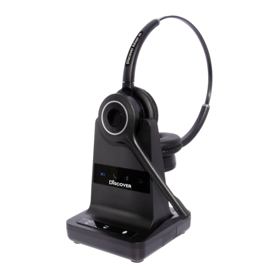 Discover Headsets DHS15 Gebruikershandleiding