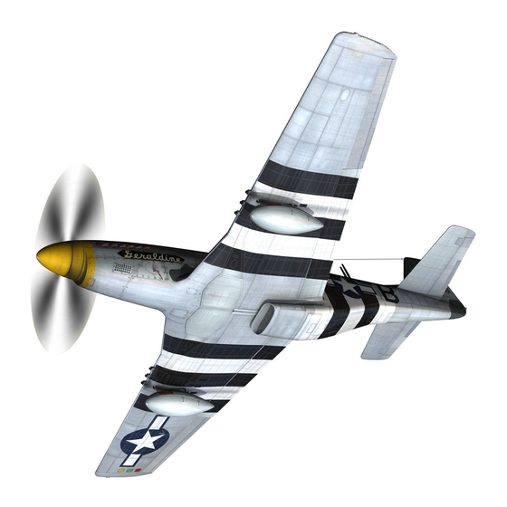 3D Creations North American P 51 D Mustang 조립 지침 매뉴얼