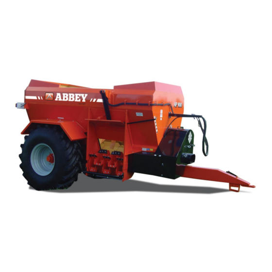 Abbey Machinery AP Series Технічне обслуговування, інструкції з експлуатації та перелік запасних частин