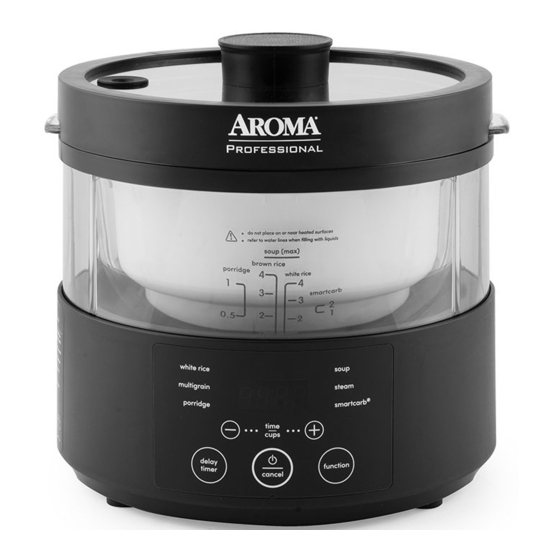 Aroma Professional SmartCarb AMC-800 Manual de instrucciones