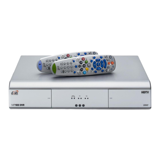 Dish Network DuoDVR ViP 622 Configuración del mando a distancia