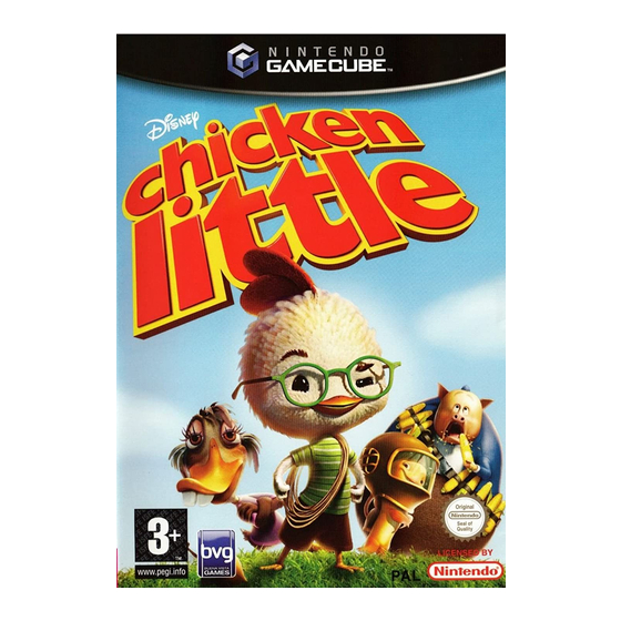 Disney Chicken Little Manuale d'uso