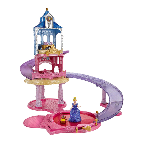 Disney Glitter Glider Castle Playset Instructions