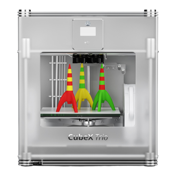 3D Systems Cubify CUBEX Duo Manuale di sostituzione