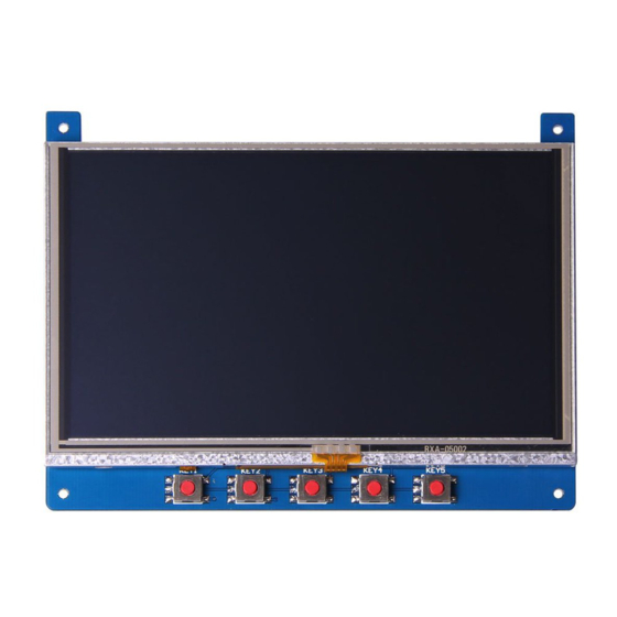 DisplayModule DM-ADTAU-005 Manual do utilizador