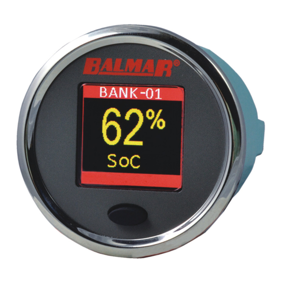 Balmar SG210 Manual de instalação e operação