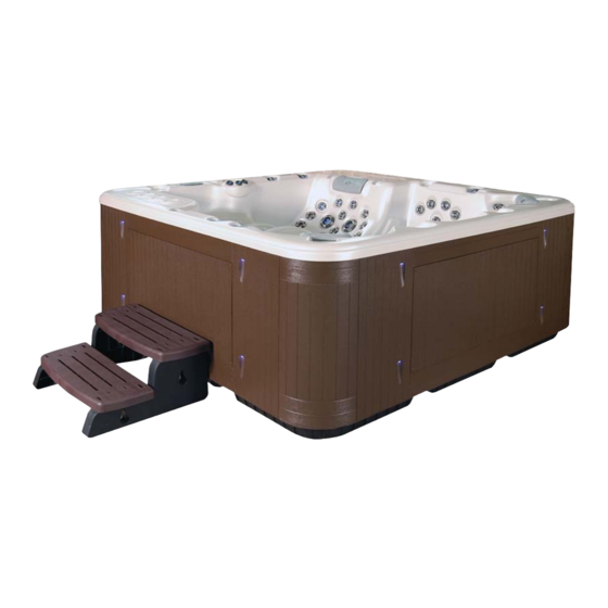 Divine Hot Tubs DL-1040 DLX Посібник з підготовки до постачання