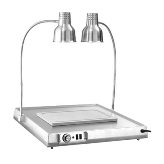 Alto-Shaam Hot Carving Shelf 100-HSL/BCS-2 사양 시트