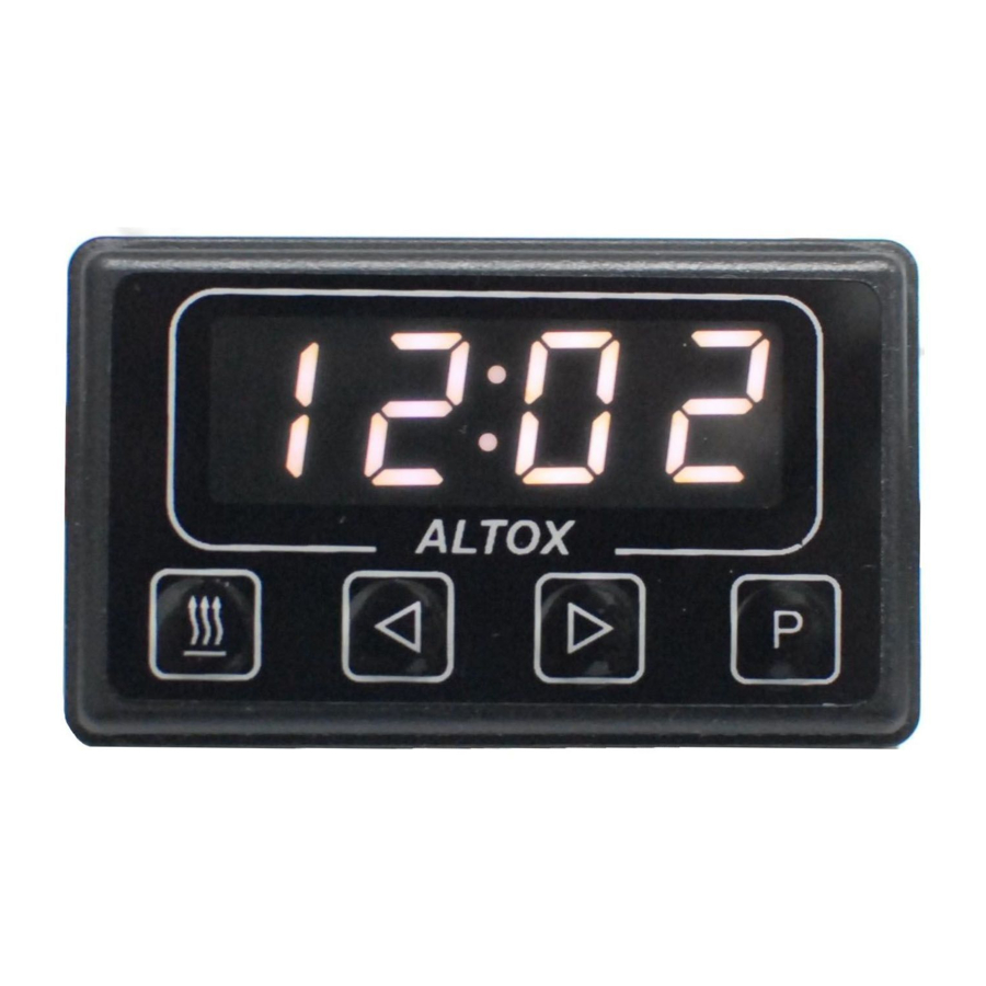 Altox TIMER-1 Manual operativo