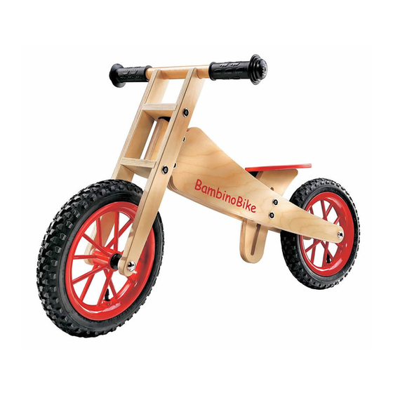 BambinoBike BambinoTrike Istruzioni per l'uso