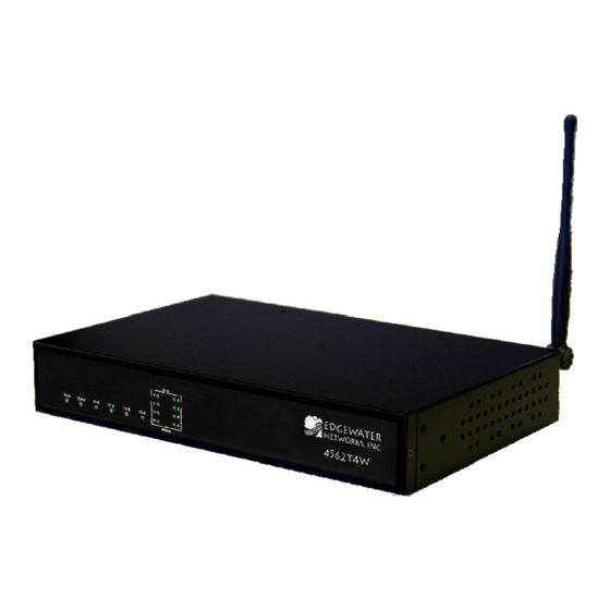 Edgewater Networks 4562 Snelstarthandleiding