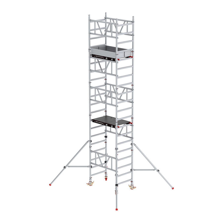 Altrex MiTower Manuel d'instructions de sécurité et d'assemblage