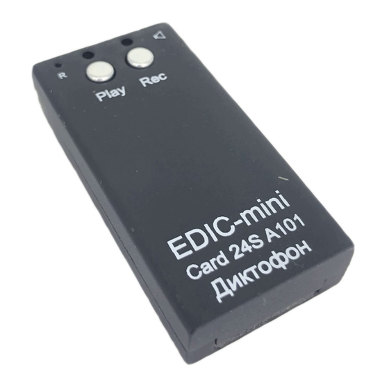 EDIC-mini CARD24S Operation Manual