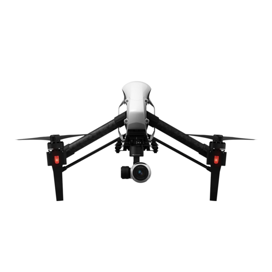 dji Inspire 1 Manual de inicio rápido