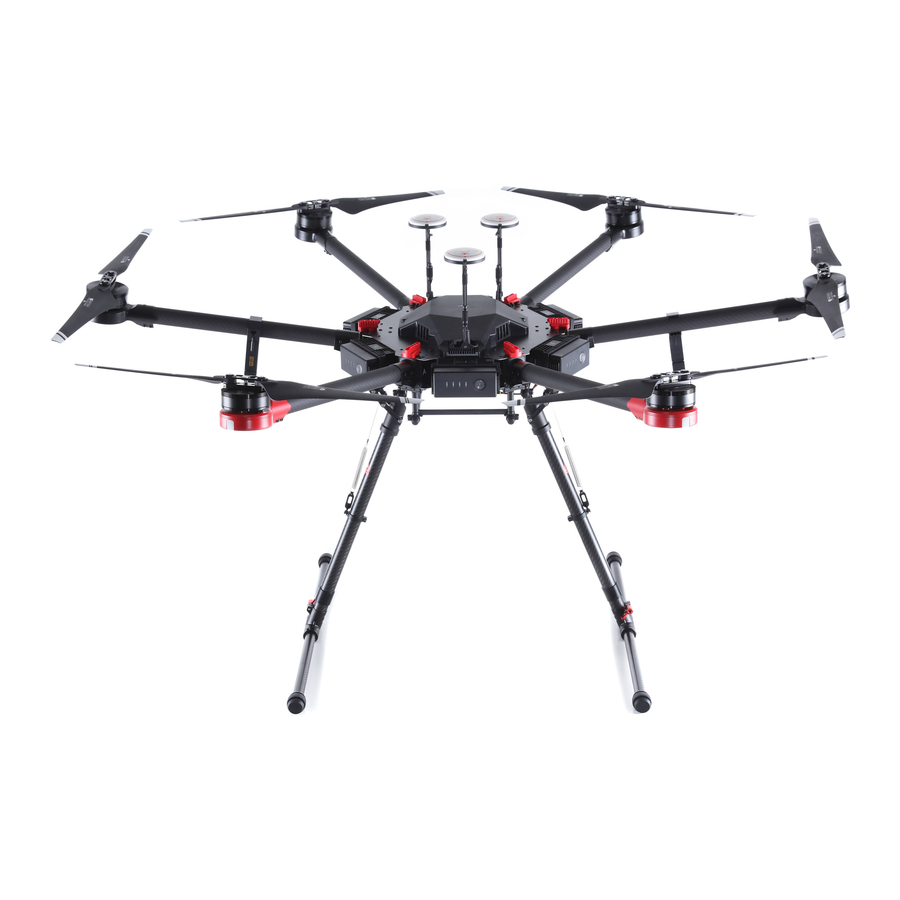 dji Matrice 600 Pro Gebruikershandleiding