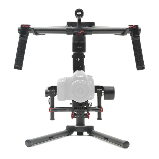 dji Ronin Manual del usuario