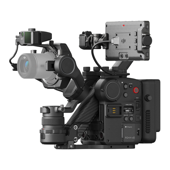 dji RONIN 4D Quick Start Manual