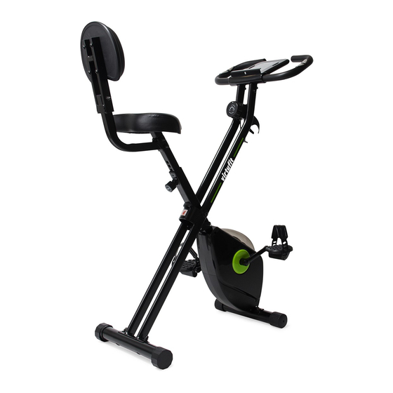 Fitness Benelux Virtufit iBiking Folding Bike Panduan Pengguna