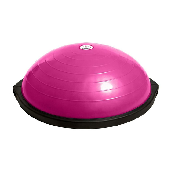 Fitness Quest BOSU Instrukcja obsługi