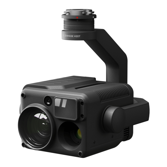 dji ZENMUSE H20T Manual del usuario