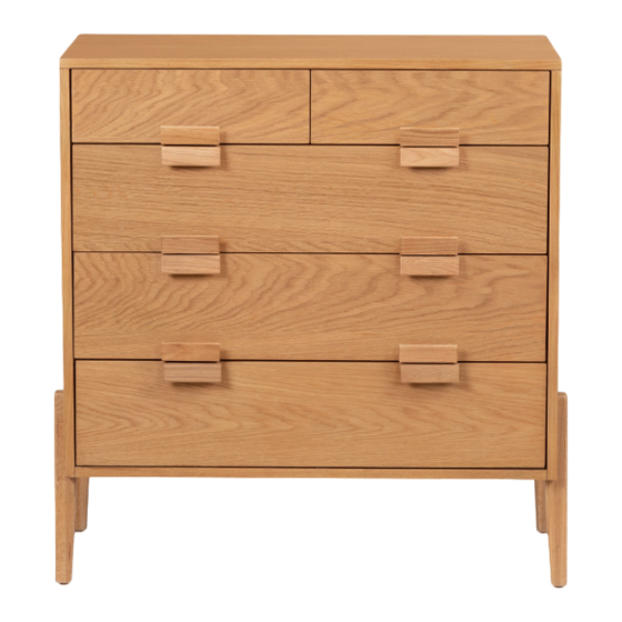 Article VIREO 5 Drawer Dresser 組立説明書