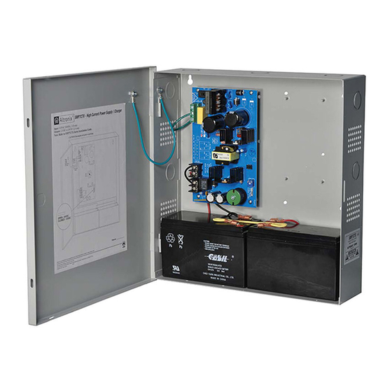 Altronix SMP7CTX series Instrukcja instalacji