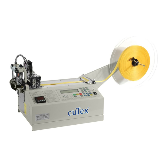 cuTex TBC-50H Comment opérer