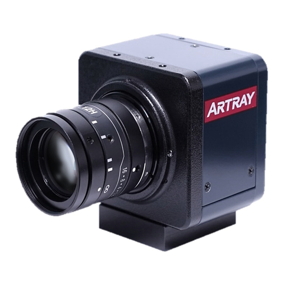 ARTRAY ARTCAM-0134AR-BW-WOM-OP-CM Folheto de instruções