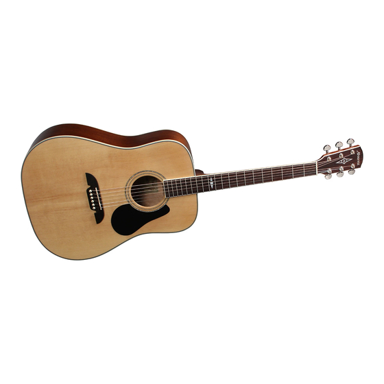 Alvarez Artist Series AD410 Brochura