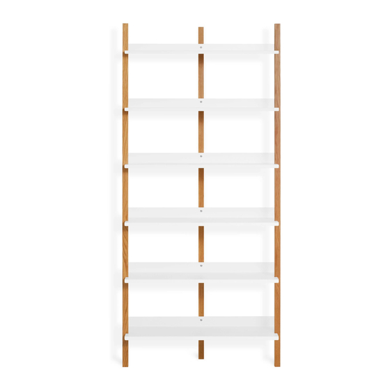 BluDot Browser Tall Bookcase Montageopmerkingen