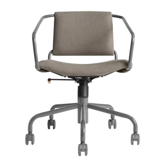 BluDot DAILY TASK CHAIR Notas de montagem