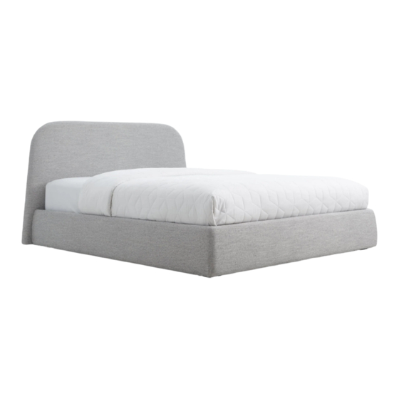 BluDot Lid Storage Bed LI1-KSTORG-GY 매뉴얼