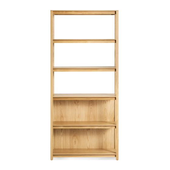 BluDot Open Plan Tall Bookcase Assembly Notes