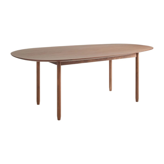 BluDot Swole Dining Table Assembly Notes