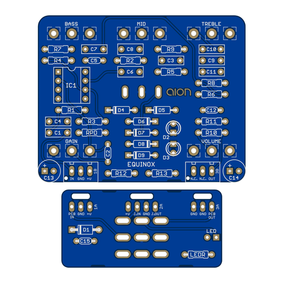 Aion Electronics EQUINOX Посібник